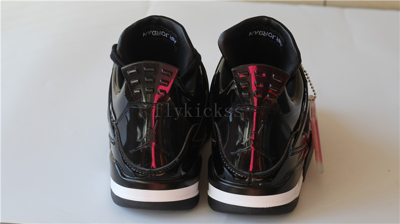 Authentic Air Jordan 4 Rero 11lab4 Black